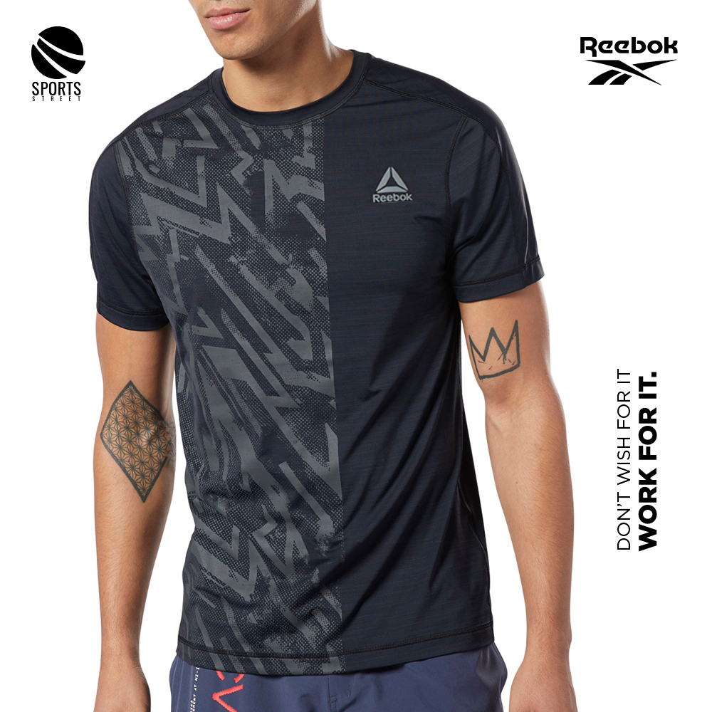 Reebok 2 sides 3020 Black Training Shirt